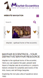 Mobile Screenshot of mayfaireccentrics.com